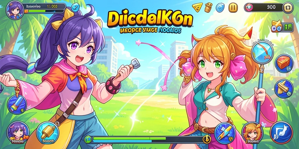 Tangkapan layar ketiga menggambarkan mode multiplayer yang seru.