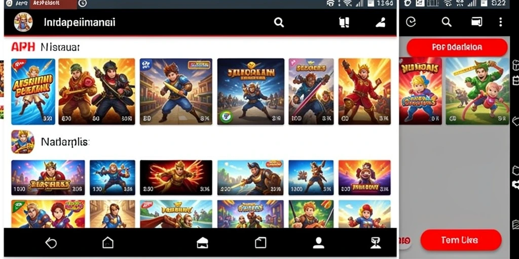 Pengguna berinteraksi dalam mode multiplayer.