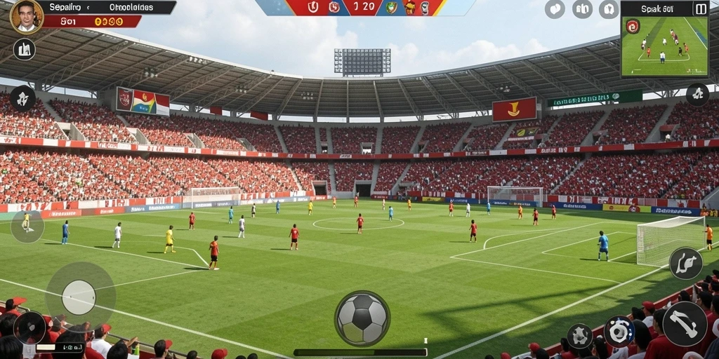 Ilustrasi berbagai item power-up yang tersedia.