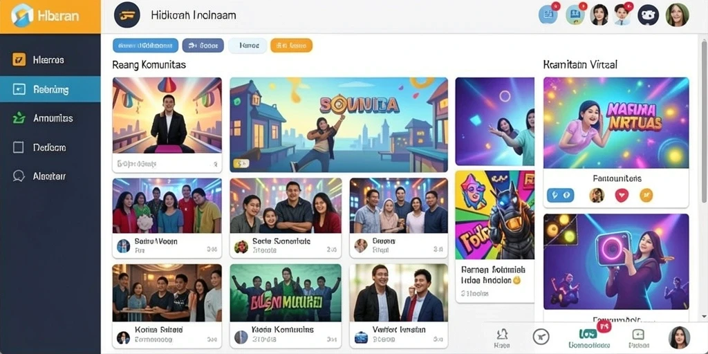 Mode permainan yang beragam untuk menjaga keseruan.